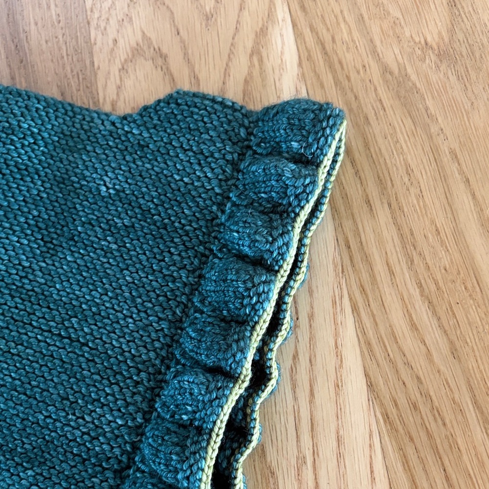 Misha And Puff Teal Knit Sweater Top - Picture 2 of 3